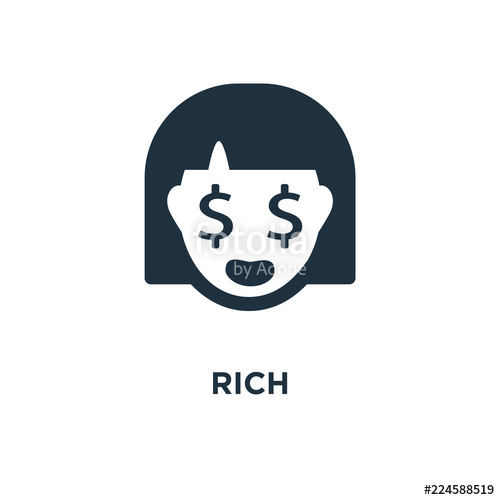 500x500 Rich Icon Stock Image And Royalty Free Vector On Fotolia