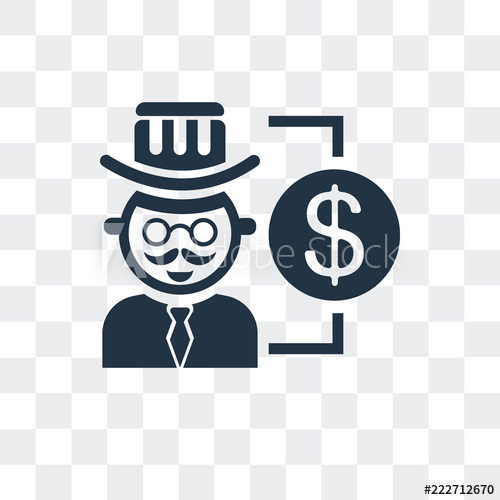 500x500 Rich Icon Isolated On Transparent Background Modern And Editable