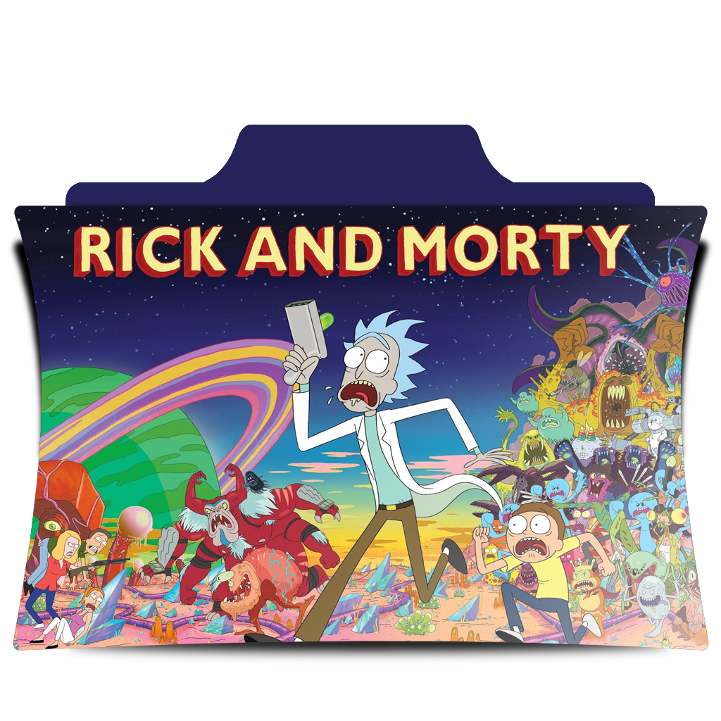 1024x1024 Rick And Morty Folder Icon