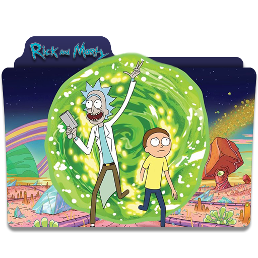 512x512 Rick And Morty Series Folder Icon