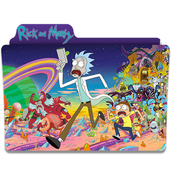 350x350 Brbaflo Rick And Morty Folder Icon
