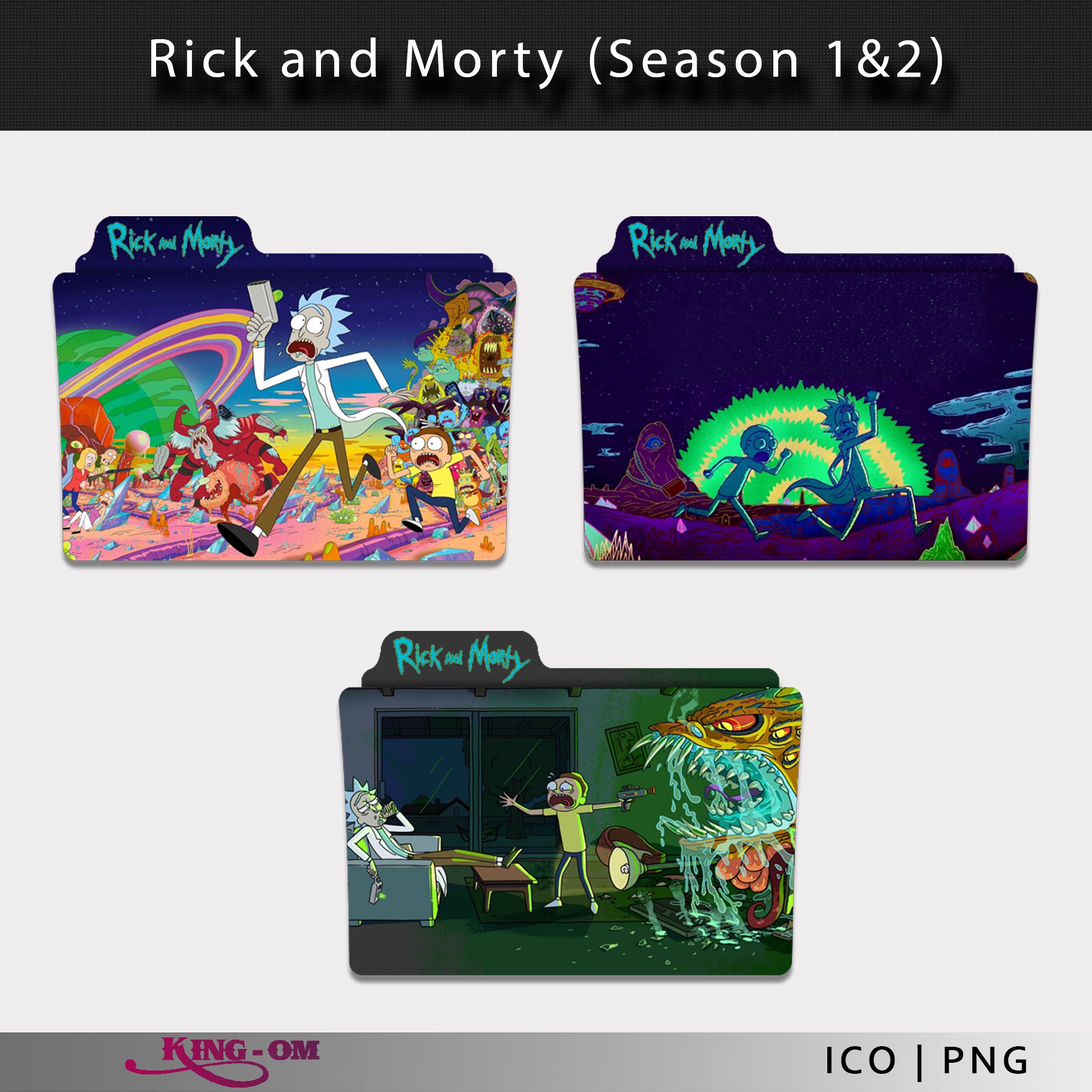 1980x1980 Rick And Morty Folder Icon