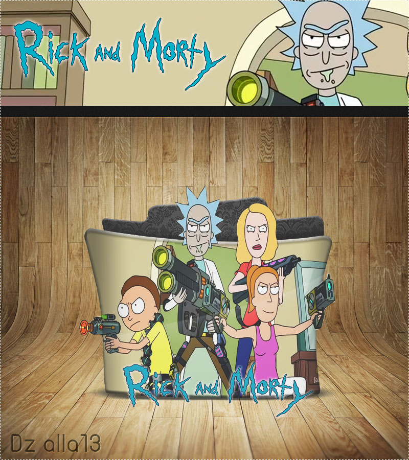 800x900 Rick And Morty Folder Icon