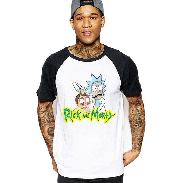 640x640 Rick And Morty Icon Men's T Shirt Funny Design Digital Print