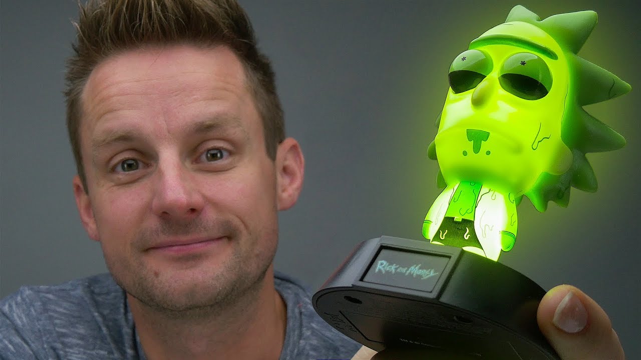 1280x720 Rick And Morty Icon Lights Unboxing Paladone Tv