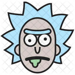 Rick Sanchez Icon Of Flat Style 256x256 Rick Sanchez Icon Of Flat Style