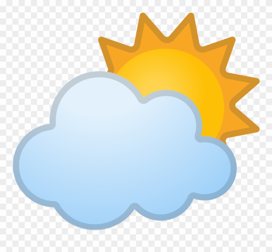 Sun Behind Cloud Icon 880x817 Sun Behind Cloud Icon