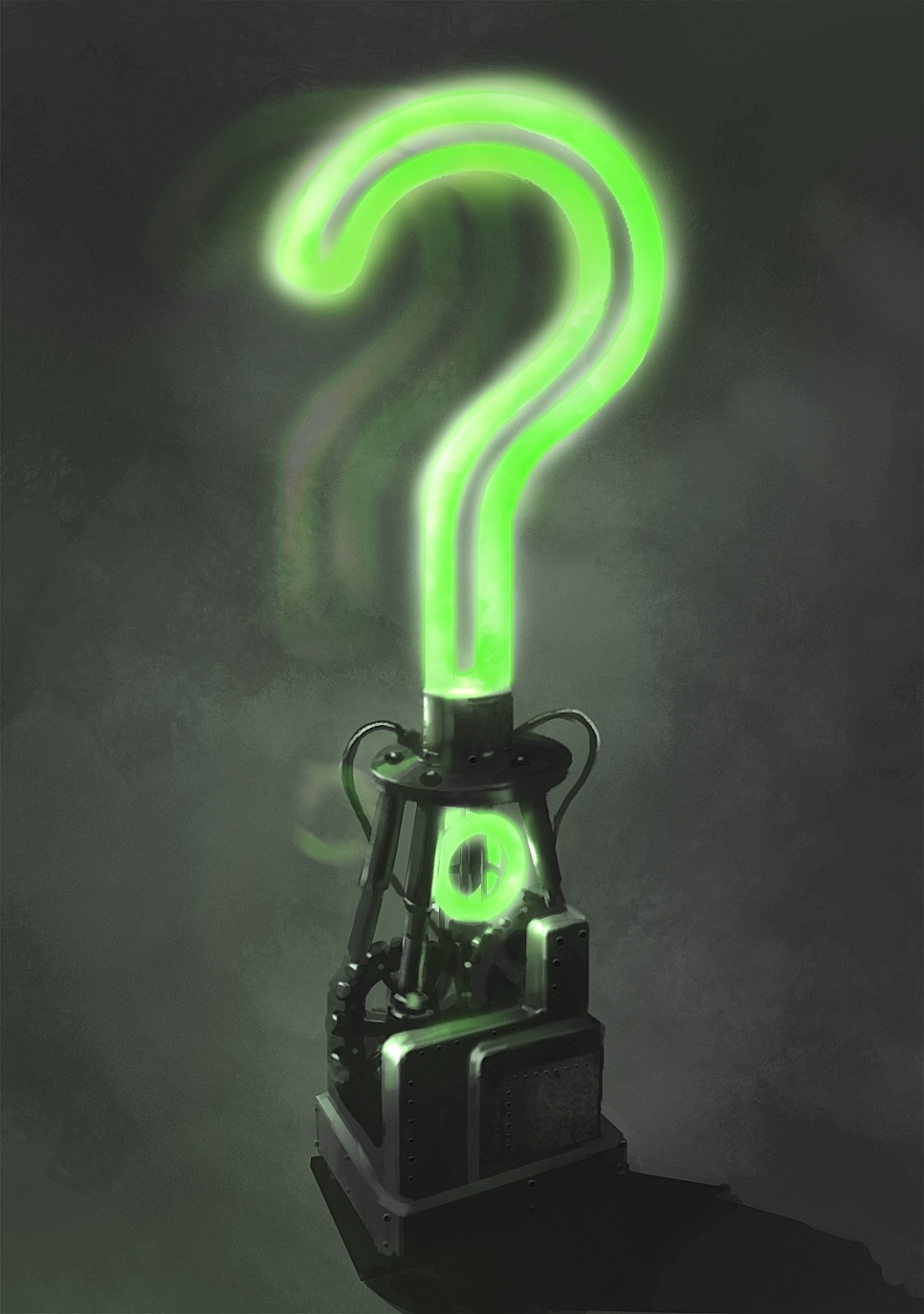 1055x1500 Riddler Trophy Video Games Artwork