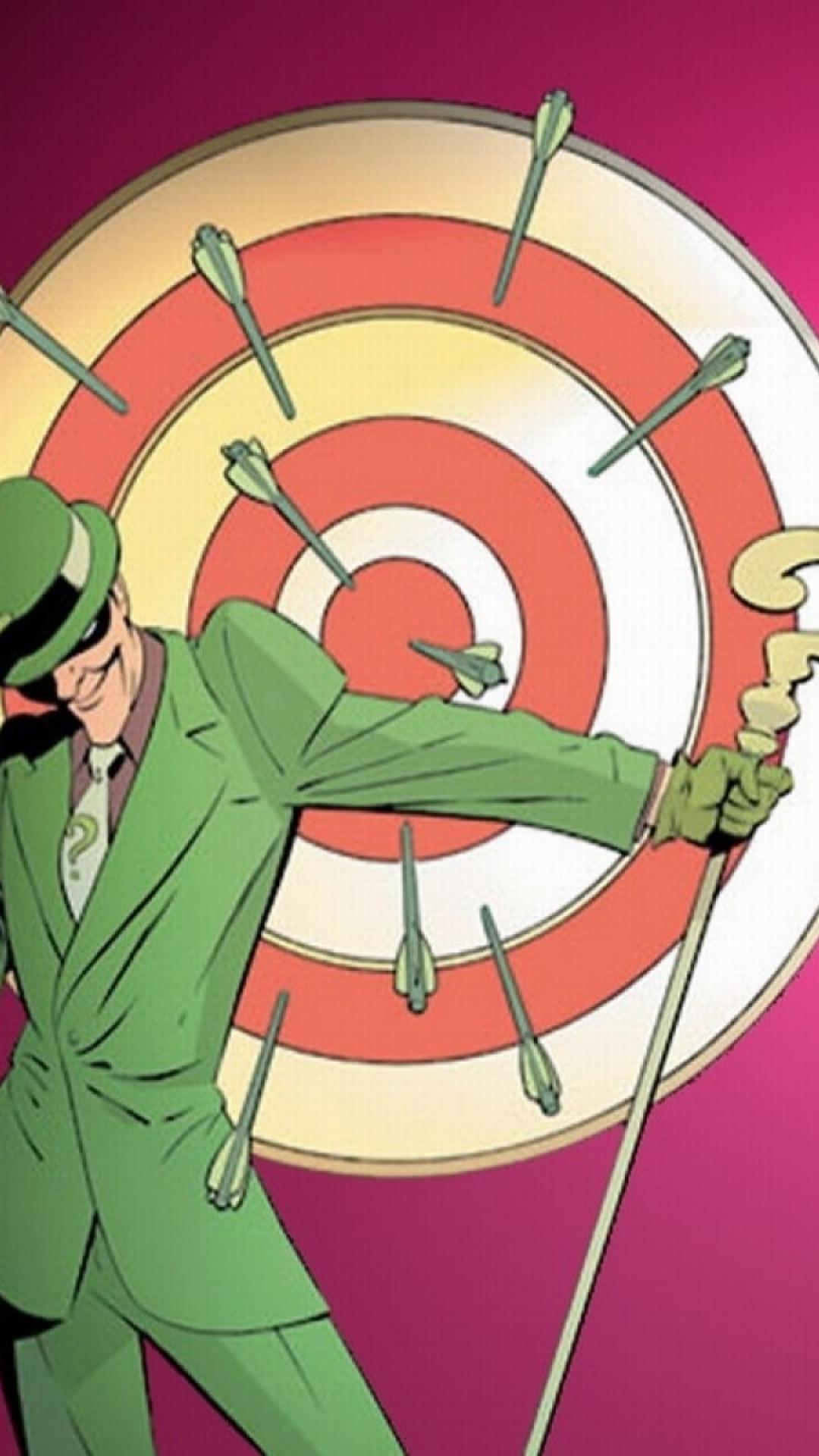 1080x1920 Batman The Riddler Comic Books Art Wallpaper