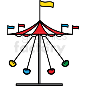 300x300 Carnival Swing Ride Icon Clipart Royalty Free Gif, Png