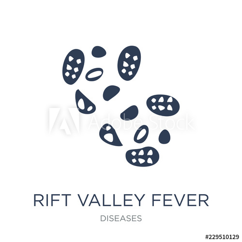 500x500 Rift Valley Fever Icon Trendy Flat Vector Rift Valley Fever Icon