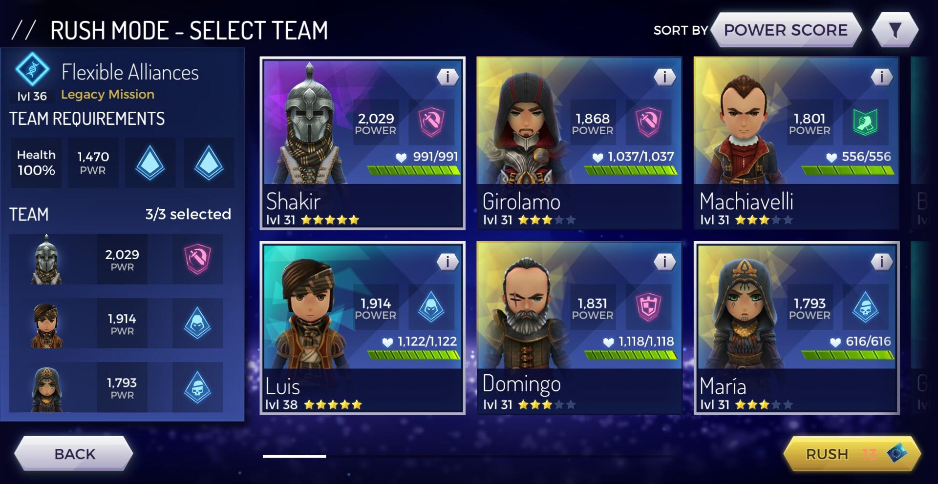 1920x992 Bug Rush Mode Select Team Shows Rift Token Icon In Cost Acrebellion