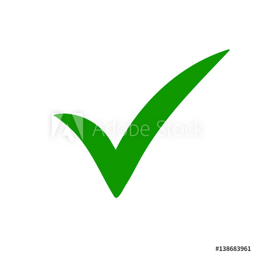 500x500 Green Tick Icon