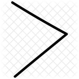 256x256 Right Icon Of Doodle Style