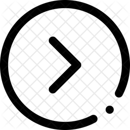 256x256 Right Icon Of Line Style