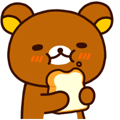 240x240 Rilakkuma Freshly Baked Fun Line Stickers Line Store