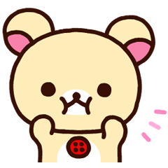 240x240 Rilakkuma Naughty Korilakkuma Line Stickers Line Store