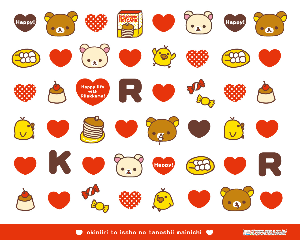 1280x1024 Rilakkuma Wallpapers Cute Kawaii Resources