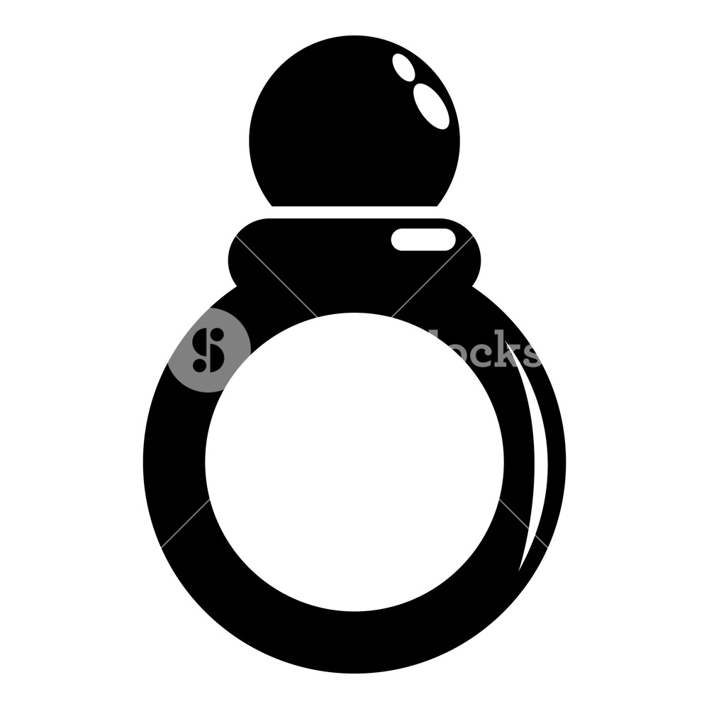 1000x1000 Ring Icon Simple Illustration Of Ring Vector Icon For Web Royalty