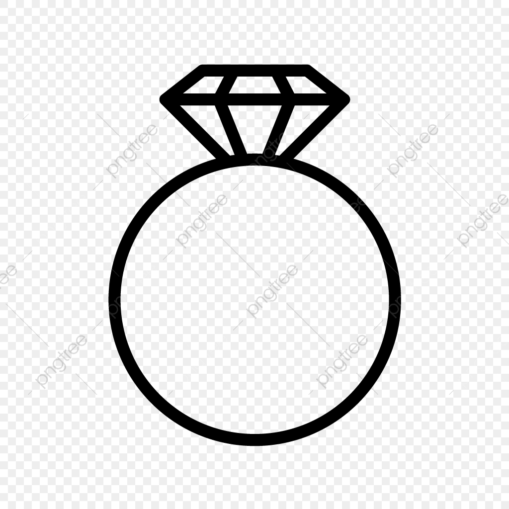 1024x1024 Vector Diamond Icon, Diamond, Jewellery, Ring Icon Png And Vector