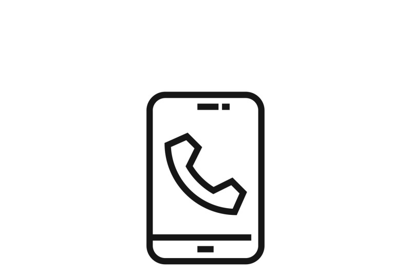 800x533 Phone Call Glyphs Or Telephone Ringtone Vector Icon