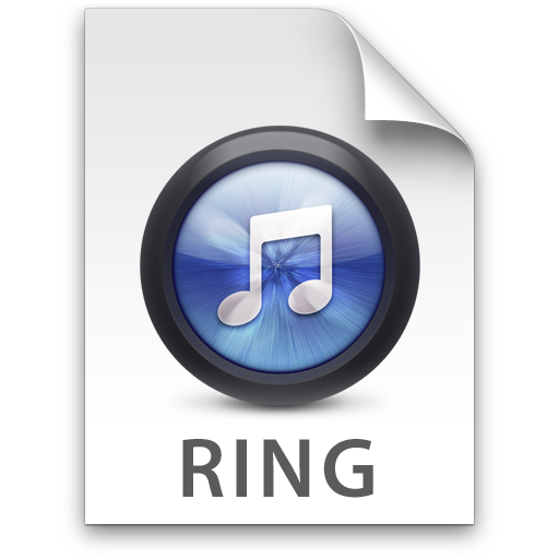 512x512 Itunes Ringtone Blue Icon