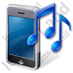 256x256 Mobile Phone Ringtone Icon, Pngico Icons