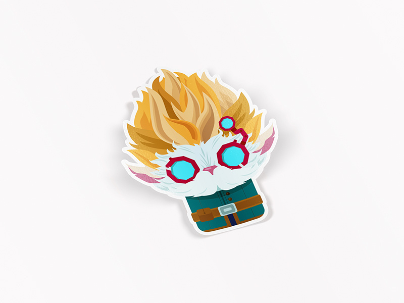 800x600 League Of Legends Heimerdinger Sticker