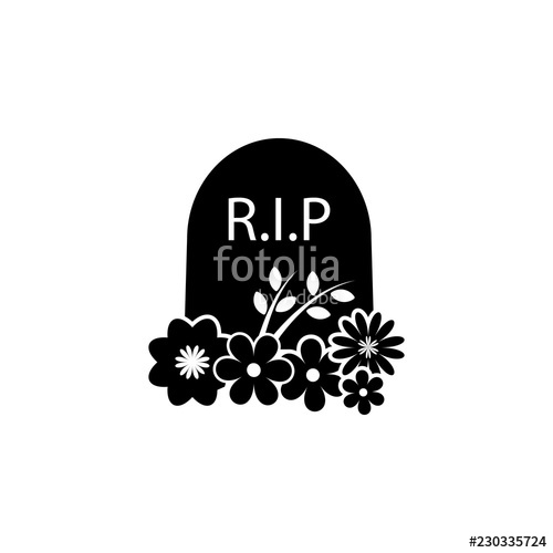 500x500 Rip Icon Element Of Day Dead Icon For Mobile Concept And Web Apps