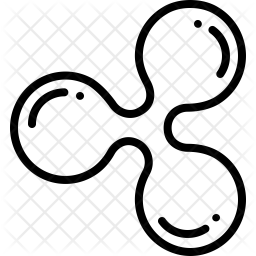 256x256 Ripple Icon Of Line Style