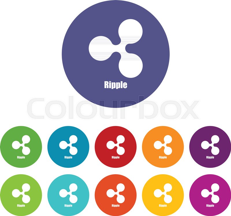 800x749 Ripple Icon Simple Illustration Of Stock Vector Colourbox