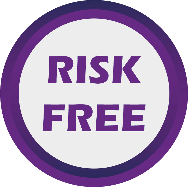 790x789 Purple Risk Free Icon
