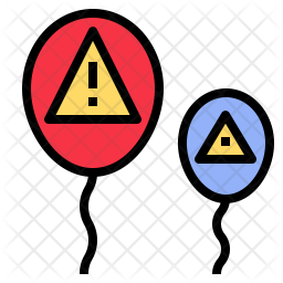 256x256 Risk Icon Of Colored Outline Style