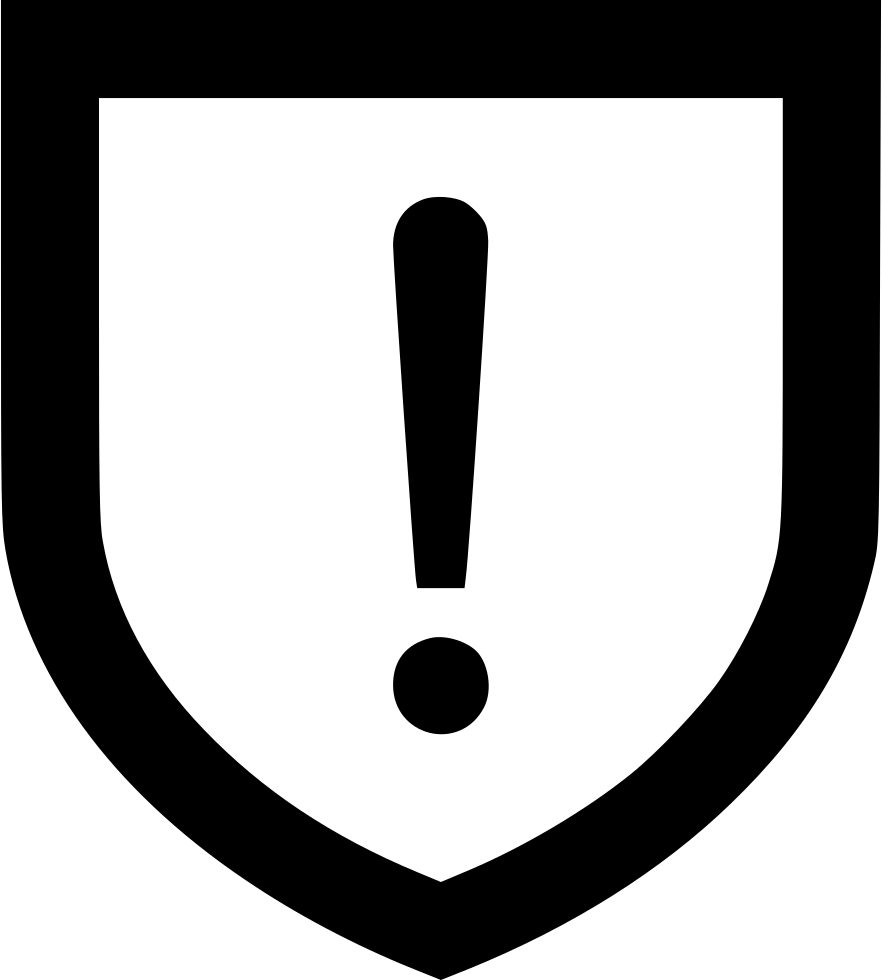 882x980 Security Shield Secure Risk Question Warning Confusion Png