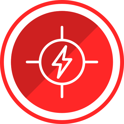 512x512 Electricity, High, Danger, Construction, Voltage, Risk Icon