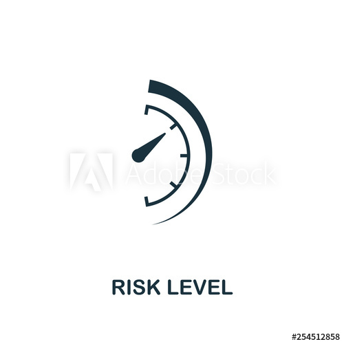 500x500 Risk Level Icon Creative Element Design From Risk Management