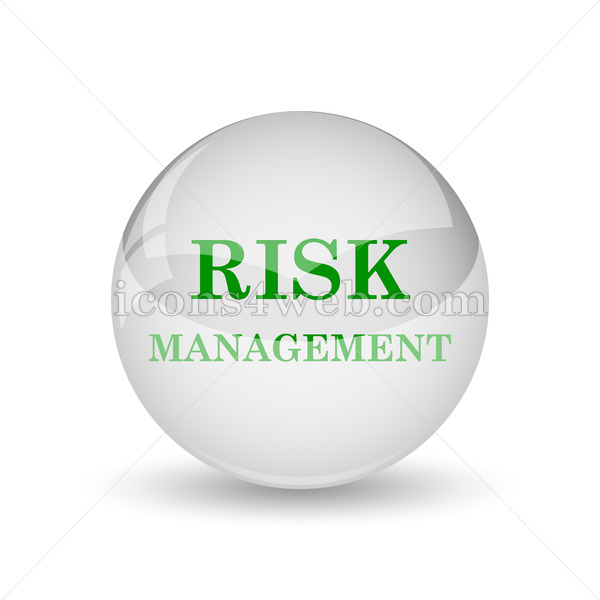 600x600 Risk Management Glossy Icon Risk Management Glossy Button