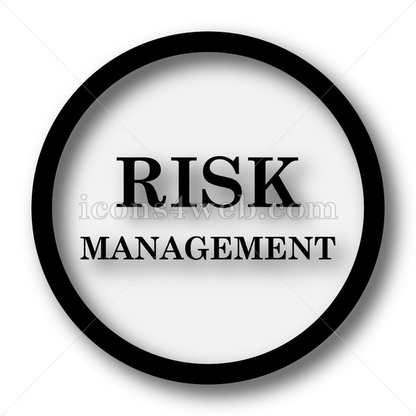 600x600 Risk Management Simple Icon Risk Management Simple Button