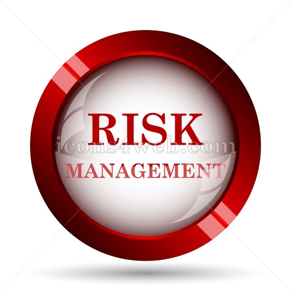 600x600 Risk Management Website Icon High Quality Web Button