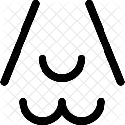 256x256 River Icon Of Line Style