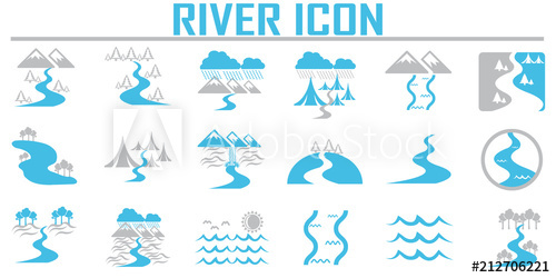 500x250 River And Landscape Icons