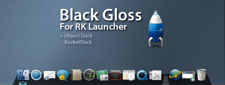 731x278 Black Gloss For Rk Launcher