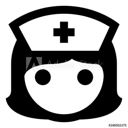 500x500 Nurse Rn Vector Icon