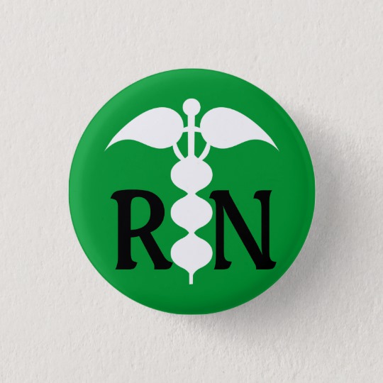 540x540 Rn Caduceus Medical Icon Stylised Cm Round Badge