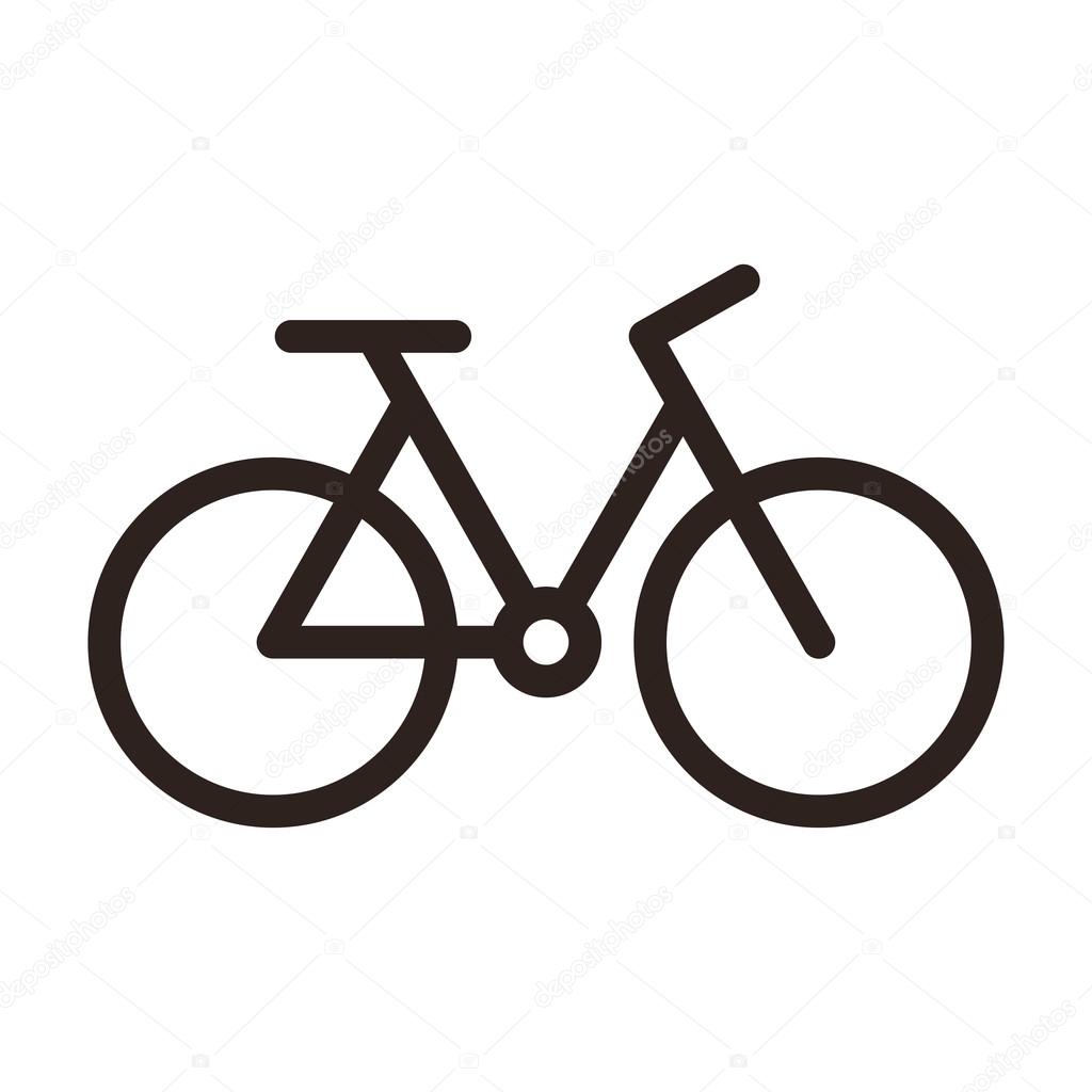 1024x1024 Bicycle Icon Vector