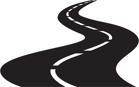 486x304 Road Icon Vector