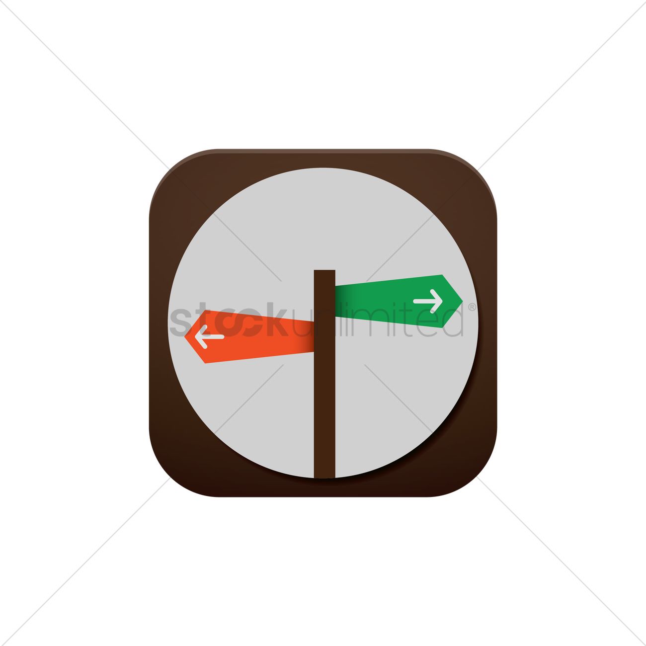 1300x1300 Road Sign Icon Vector Image