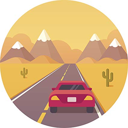 Shinobi Stickers Red Car In Desert Mountain Roadtrip 425x425 Shinobi Stickers Red Car In Desert Mountain Roadtrip