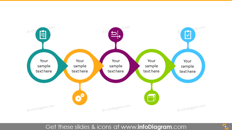 800x450 Roadmap Diagram Ppt Templates For Project Strategy Planning
