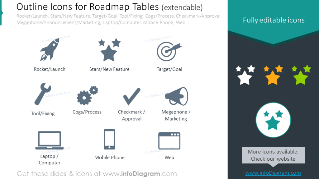 1024x576 Product Roadmap Templates Powerpoint Icons Of Strategy Plan